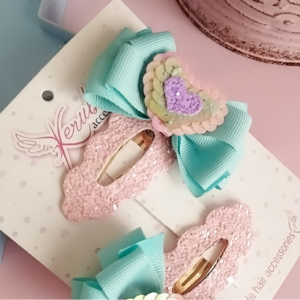 Pinza Tic Tac Corazón par